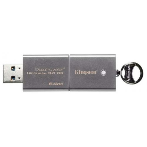 Купить Накопитель Kingston DataTraveler Ultimate G3 64GB - цена в Харькове, Киеве, Днепре, Одессе
в интернет-магазине Telemart фото