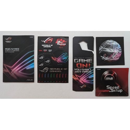 Материнська плата Asus ROG STRIX B360-G GAMING (s1151-V2, Intel B360) (Відновлено продавцем, 720848) купити з перевіркою сумісності: огляд, характеристики, ціна у Києві, Львові, Вінниці, Хмельницькому, Івано-Франківську, Україні | інтернет-магазин TELEMART.UA фото