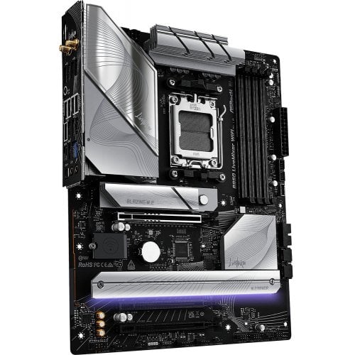 Купить Материнская плата AsRock B850 LiveMixer WiFi (sAM5, AMD B850) с проверкой совместимости: обзор, характеристики, цена в Киеве, Днепре, Одессе, Харькове, Украине | интернет-магазин TELEMART.UA фото