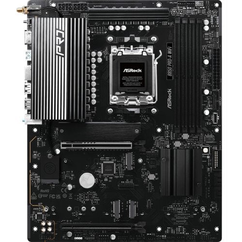 Photo Motherboard AsRock B850 Pro-A WiFi (sAM5, AMD B850)