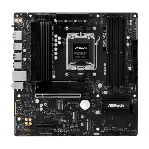 Материнська плата AsRock B850M Pro-A (sAM5, AMD B850) купити з перевіркою сумісності: огляд, характеристики, ціна у Києві, Львові, Вінниці, Хмельницькому, Івано-Франківську, Україні | інтернет-магазин TELEMART.UA фото