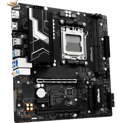 Материнська плата AsRock B850M-X WiFi (sAM5, AMD B850) купити з перевіркою сумісності: огляд, характеристики, ціна у Києві, Львові, Вінниці, Хмельницькому, Івано-Франківську, Україні | інтернет-магазин TELEMART.UA фото