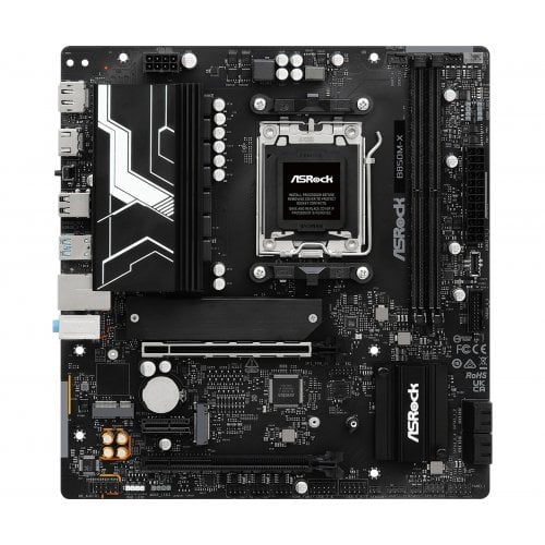 Материнська плата AsRock B850M-X (sAM5, AMD B850) купити з перевіркою сумісності: огляд, характеристики, ціна у Києві, Львові, Вінниці, Хмельницькому, Івано-Франківську, Україні | інтернет-магазин TELEMART.UA фото