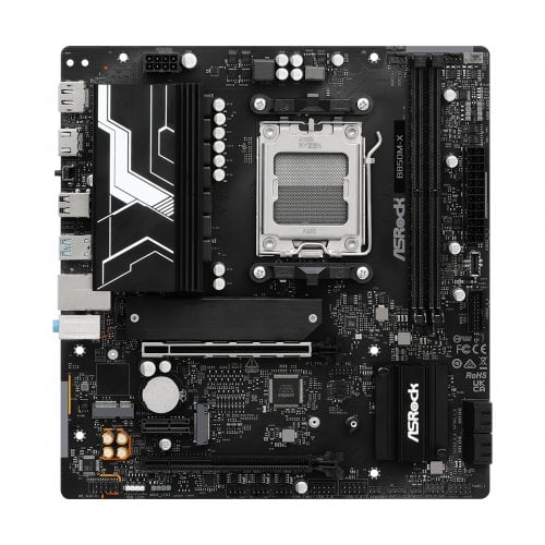 Материнська плата AsRock B850M-X (sAM5, AMD B850) купити з перевіркою сумісності: огляд, характеристики, ціна у Києві, Львові, Вінниці, Хмельницькому, Івано-Франківську, Україні | інтернет-магазин TELEMART.UA фото