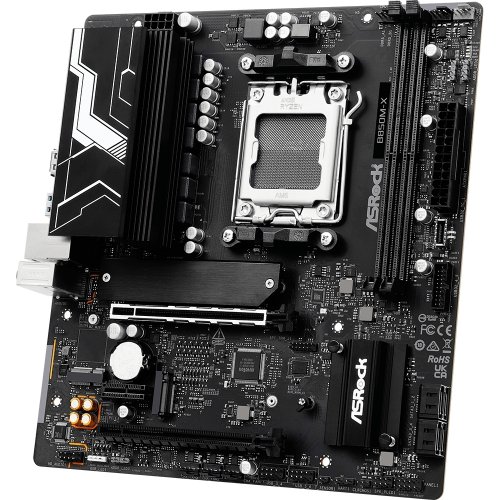 Photo Motherboard AsRock B850M-X (sAM5, AMD B850)