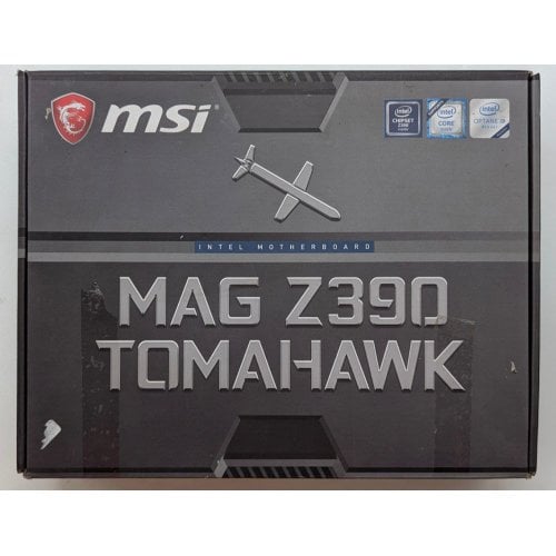 Материнська плата MSI MAG Z390 TOMAHAWK (s1151-v2, Intel Z390) (Відновлено продавцем, 721127) купити з перевіркою сумісності: огляд, характеристики, ціна у Києві, Львові, Вінниці, Хмельницькому, Івано-Франківську, Україні | інтернет-магазин TELEMART.UA фото