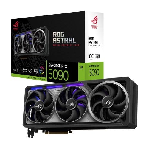 Photo Video Graphic Card Asus ROG Astral GeForce RTX 5090 OC 32768MB (ROG-ASTRAL-RTX5090-O32G-GAMING)