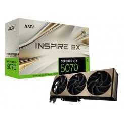 Відеокарта MSI GeForce RTX 5070 INSPIRE 3X OC 12288MB (RTX 5070 12G INSPIRE 3X OC)