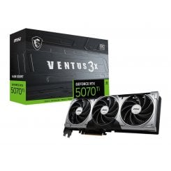 Видеокарта MSI GeForce RTX 5070 Ti VENTUS 3X OC PLUS 16384MB (RTX 5070 Ti 16G VENTUS 3X OC PLUS)