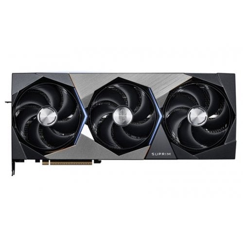 Купить Видеокарта MSI GeForce RTX 5080 SUPRIM SOC 16384MB (RTX 5080 16G SUPRIM SOC) с проверкой совместимости: обзор, характеристики, цена в Киеве, Днепре, Одессе, Харькове, Украине | интернет-магазин TELEMART.UA фото