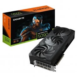 Відеокарта Gigabyte GeForce RTX 5090 WINDFORCE OC 32768MB (GV-N5090WF3OC-32GD)