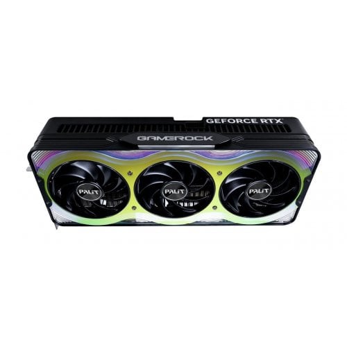 Купить Видеокарта Palit GeForce RTX 5090 GameRock OC 32768MB (NE75090S19R5-GB2020G) с проверкой совместимости: обзор, характеристики, цена в Киеве, Днепре, Одессе, Харькове, Украине | интернет-магазин TELEMART.UA фото