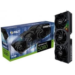 Видеокарта Palit GeForce RTX 5080 GamingPro 16384MB (NE75080019T2-GB2031A)