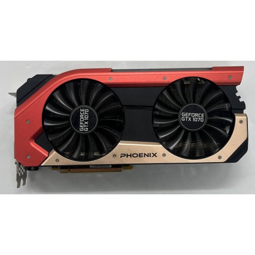 Відеокарта Gainward GeForce GTX 1070 Phoenix 8192MB (426018336-3699) (Відновлено продавцем, 721263) купити з перевіркою сумісності: огляд, характеристики, ціна у Києві, Львові, Вінниці, Хмельницькому, Івано-Франківську, Україні | інтернет-магазин TELEMART.UA фото