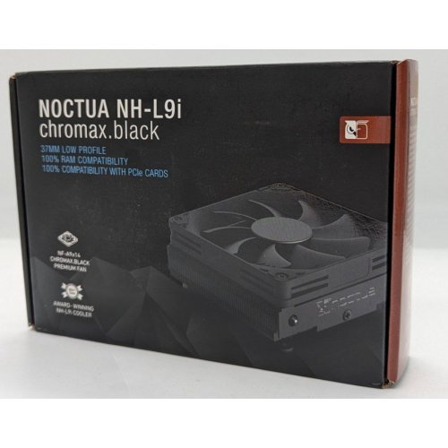 Купить Кулер Noctua NH-L9i chromax.black (Восстановлено продавцом, 721269) с проверкой совместимости: обзор, характеристики, цена в Киеве, Днепре, Одессе, Харькове, Украине | интернет-магазин TELEMART.UA фото