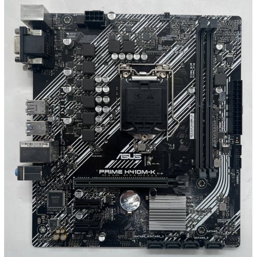 Материнська плата Asus PRIME H410M-K (s1200, Intel H410) (Відновлено продавцем, 721357) купити з перевіркою сумісності: огляд, характеристики, ціна у Києві, Львові, Вінниці, Хмельницькому, Івано-Франківську, Україні | інтернет-магазин TELEMART.UA фото