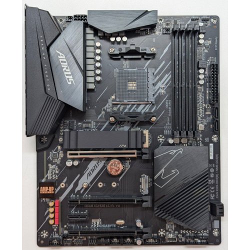 Материнська плата Gigabyte B550 AORUS ELITE V2 (sAM4, AMD B550) (Відновлено продавцем, 721374) купити з перевіркою сумісності: огляд, характеристики, ціна у Києві, Львові, Вінниці, Хмельницькому, Івано-Франківську, Україні | інтернет-магазин TELEMART.UA фото