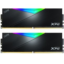 Озу ADATA DDR5 32GB (2x16GB) 5200Mhz XPG Lancer RGB (AX5U5200C3816G-DCLARBK) (Восстановлено продавцом, 721403)