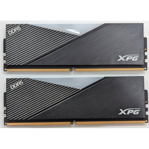 Озп ADATA DDR5 32GB (2x16GB) 5200Mhz XPG Lancer RGB (AX5U5200C3816G-DCLARBK) (Відновлено продавцем, 721403) купити з перевіркою сумісності: огляд, характеристики, ціна у Києві, Львові, Вінниці, Хмельницькому, Івано-Франківську, Україні | інтернет-магазин TELEMART.UA фото