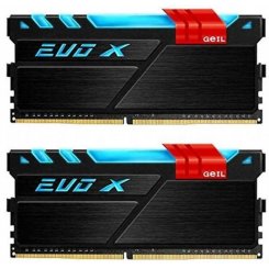 ОЗП Geil DDR4 32GB (2x16GB) 4133Mhz Evo x Stealth Black (GEX432GB4133C19DC)