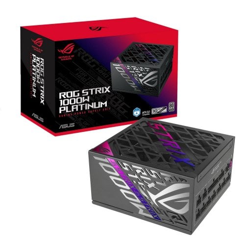 Купить Блок питания Asus ROG Strix PCIE5 1000W Platinum (90YE00W1-B0NA00) с проверкой совместимости: обзор, характеристики, цена в Киеве, Днепре, Одессе, Харькове, Украине | интернет-магазин TELEMART.UA фото