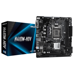 Материнская плата AsRock H410M-HDV (s1200, Intel H410) (Восстановлено продавцом, 721711)