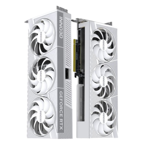 Купить Видеокарта Inno3D GeForce RTX 5080 X3 OC WHITE 16384MB (N50803-16D7X-17605211) с проверкой совместимости: обзор, характеристики, цена в Киеве, Днепре, Одессе, Харькове, Украине | интернет-магазин TELEMART.UA фото