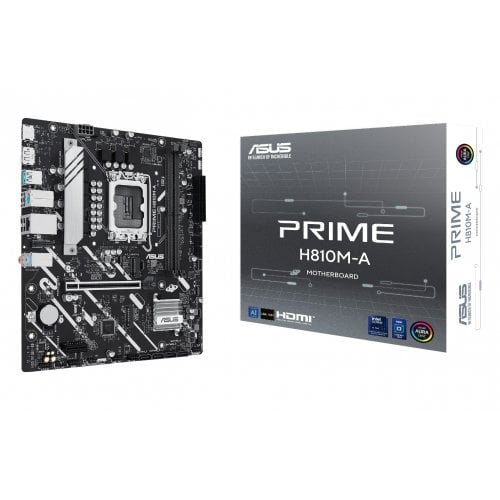 Купить Материнская плата Asus PRIME H810M-A (s1851, Intel H810) с проверкой совместимости: обзор, характеристики, цена в Киеве, Днепре, Одессе, Харькове, Украине | интернет-магазин TELEMART.UA фото