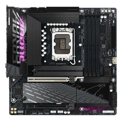 Купить Материнская плата Gigabyte B860M AORUS ELITE WIFI6E (s1851, Intel B860) с проверкой совместимости: обзор, характеристики, цена в Киеве, Днепре, Одессе, Харькове, Украине | интернет-магазин TELEMART.UA фото