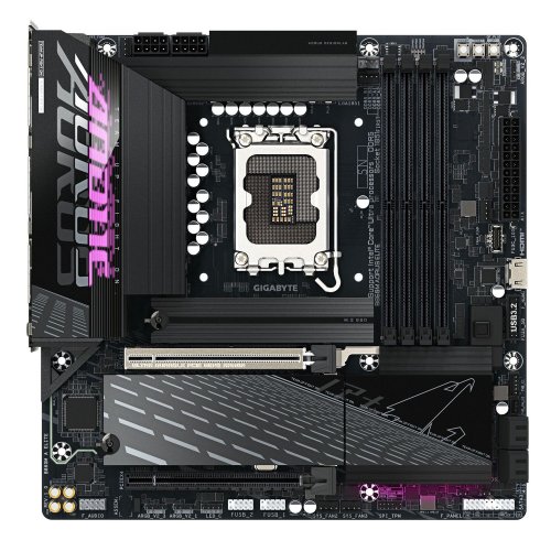 Купить Материнская плата Gigabyte B860M AORUS ELITE (s1851, Intel B860) с проверкой совместимости: обзор, характеристики, цена в Киеве, Днепре, Одессе, Харькове, Украине | интернет-магазин TELEMART.UA фото