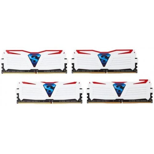 Продать ОЗУ Geil DDR4 16GB (4x4GB) 3400Mhz Super Luce White/Red (GLWR416GB3400C16AQC) по Trade-In интернет-магазине Телемарт - Киев, Днепр, Украина фото
