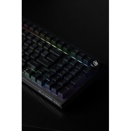 Купити Клавіатура Proove Gaming Slicker Outemu Red (WKSL00022401) Black - ціна в Києві, Львові, Вінниці, Хмельницькому, Франківську, Україні | інтернет-магазин TELEMART.UA фото