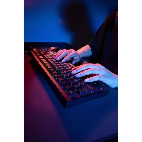 Купити Клавіатура Proove Gaming Slicker Outemu Red (WKSL00022401) Black - ціна в Києві, Львові, Вінниці, Хмельницькому, Франківську, Україні | інтернет-магазин TELEMART.UA фото