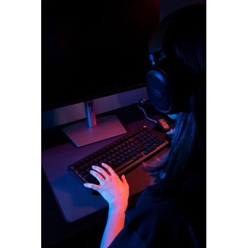 Купити Клавіатура Proove Gaming Slicker Outemu Red (WKSL00022401) Black - ціна в Києві, Львові, Вінниці, Хмельницькому, Франківську, Україні | інтернет-магазин TELEMART.UA фото