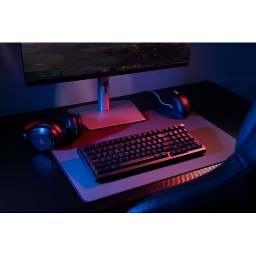 Купити Клавіатура Proove Gaming Slicker Outemu Red (WKSL00022401) Black - ціна в Києві, Львові, Вінниці, Хмельницькому, Франківську, Україні | інтернет-магазин TELEMART.UA фото