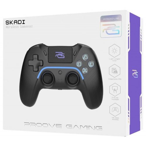 Купить Игровой манипулятор Proove Gaming Skadi (WGSK00022001) Black - цена в Харькове, Киеве, Днепре, Одессе
в интернет-магазине Telemart фото