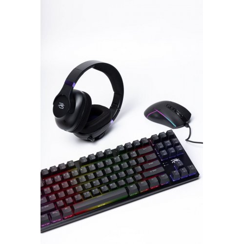 Навушники Proove Gaming Bliss Pro (GHBLP0010001) Black купити в Україні: Київ, Львів, Хмельницький, Тернопіль | Низька ціна, відгуки, характеристики від TELEMART фото