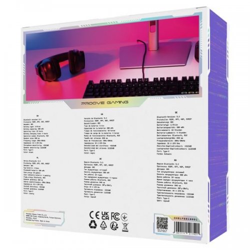 Навушники Proove Gaming Bliss (GHBL00010001) Black купити в Україні: Київ, Львів, Хмельницький, Тернопіль | Низька ціна, відгуки, характеристики від TELEMART фото