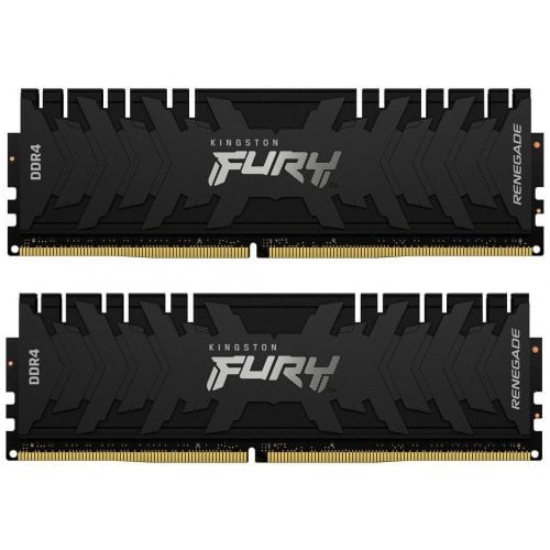 Купить Озу Kingston DDR4 16GB (2x8GB) 3200Mhz FURY Renegade Black (KF432C16RBK2/16) (Восстановлено продавцом, 722001) с проверкой совместимости: обзор, характеристики, цена в Киеве, Днепре, Одессе, Харькове, Украине | интернет-магазин TELEMART.UA фото