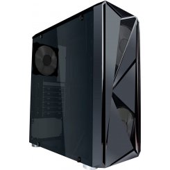 Корпус 1stPlayer Firerose F4-B1 без БП Black (Восстановлено продавцом, 722010)