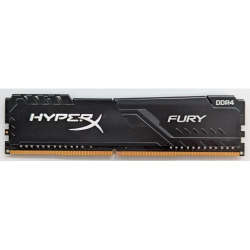 Купить Озу HyperX DDR4 8GB 2666Mhz Fury Black (HX426C16FB3/8) (Восстановлено продавцом, 722054) с проверкой совместимости: обзор, характеристики, цена в Киеве, Днепре, Одессе, Харькове, Украине | интернет-магазин TELEMART.UA фото