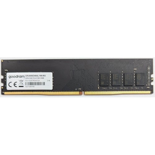 Купить Озу GoodRAM DDR4 8GB 2666Mhz (GR2666D464L19S/8G) (Восстановлено продавцом, 722062) с проверкой совместимости: обзор, характеристики, цена в Киеве, Днепре, Одессе, Харькове, Украине | интернет-магазин TELEMART.UA фото