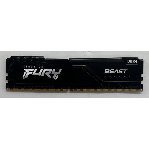 Купить Озу Kingston DDR4 8GB 3200Mhz FURY Beast Black (KF432C16BB/8) (Восстановлено продавцом, 722065) с проверкой совместимости: обзор, характеристики, цена в Киеве, Днепре, Одессе, Харькове, Украине | интернет-магазин TELEMART.UA фото