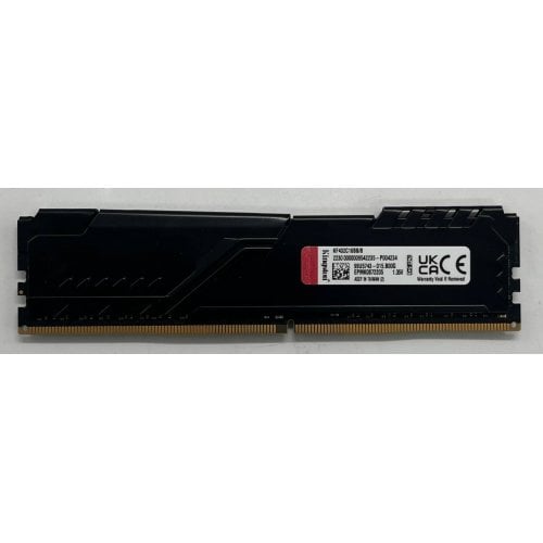 Купить Озу Kingston DDR4 8GB 3200Mhz FURY Beast Black (KF432C16BB/8) (Восстановлено продавцом, 722065) с проверкой совместимости: обзор, характеристики, цена в Киеве, Днепре, Одессе, Харькове, Украине | интернет-магазин TELEMART.UA фото