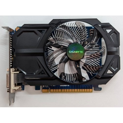 Відеокарта Gigabyte GeForce GT 740 Overclocked 2048MB (GV-N740D5OC-2GI) (Відновлено продавцем, 722094) купити з перевіркою сумісності: огляд, характеристики, ціна у Києві, Львові, Вінниці, Хмельницькому, Івано-Франківську, Україні | інтернет-магазин TELEMART.UA фото