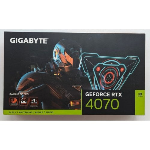 Купить Видеокарта Gigabyte GeForce RTX 4070 GAMING OC 12228MB (GV-N4070GAMING OC-12GD) (Восстановлено продавцом, 722267) с проверкой совместимости: обзор, характеристики, цена в Киеве, Днепре, Одессе, Харькове, Украине | интернет-магазин TELEMART.UA фото