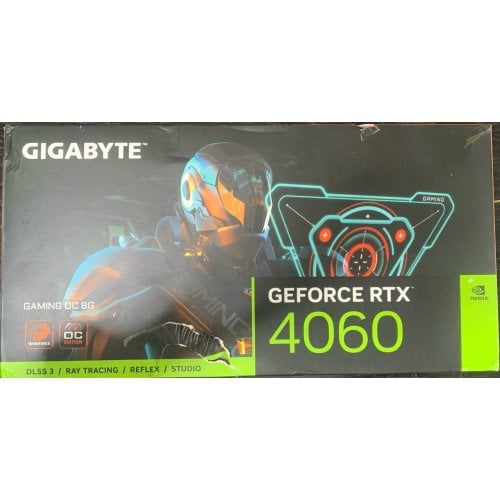 Купить Уценка видеокарта Gigabyte GeForce RTX 4060 Gaming OC 8192MB (GV-N4060GAMING OC-8GD) (Повреждена упаковка, 722326) с проверкой совместимости: обзор, характеристики, цена в Киеве, Днепре, Одессе, Харькове, Украине | интернет-магазин TELEMART.UA фото