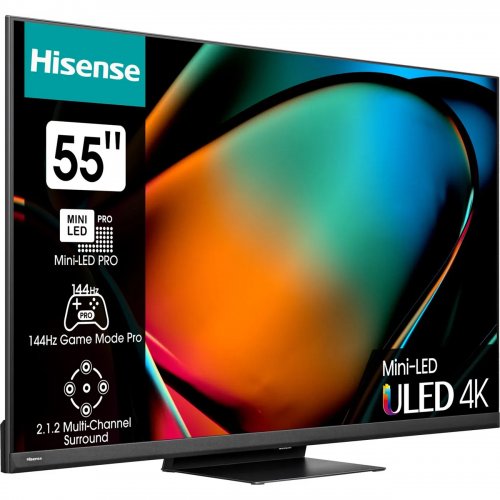 Купить Телевизор Hisense 55" 55U8KQ Black - цена в Харькове, Киеве, Днепре, Одессе
в интернет-магазине Telemart фото