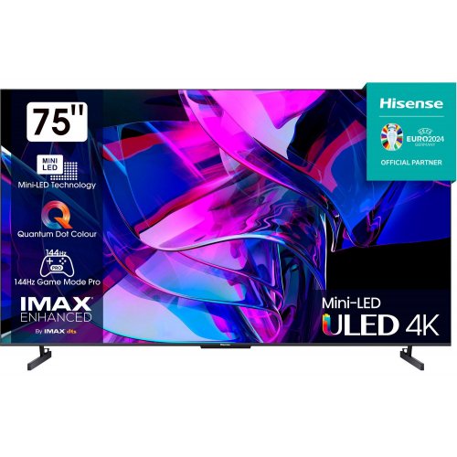 

Hisense 75" 75U7KQ Black