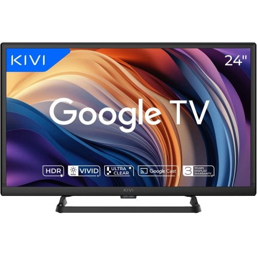 Купить Телевизор Kivi 24" 24H710QB Black - цена в Харькове, Киеве, Днепре, Одессе
в интернет-магазине Telemart фото